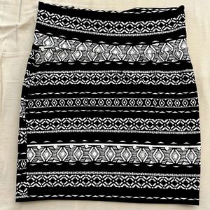 Brand new Aztec printed Skirt